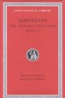 The Orator's Education, II, Books 3-5 (Loeb Classical Library)