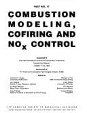 Combustion Modeling, Cofiring and Nox Control: Presented at the 1993 International Joint Power Generation Conference, Kansas City, Missouri, October 1 (Fact)