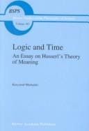 Logic and time: an essay on Husserl's theory of meaning