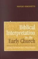 Biblical Interpretation in the Early Church: An Historical Introduction to Patristic Exegesis