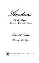 Amateurs: Margin Between Work & Leisure (Sociological Observations)