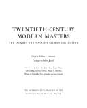Twentieth-Century Modern Masters: The Jacques and Natasha Gelman Collection.