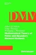 Mathematical theory of finite and boundaryelement methods