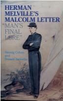Herman Melville's Malcolm Letter: Man's Final Love