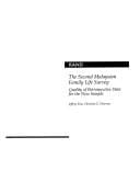 The Second Malaysian Family Life Survey: Quality of Retrospective Data for the New Sample