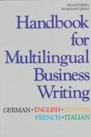 Handbook for Multilingual Business Writing: German, English, Spanish, French, Italian