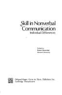 Skill in Nonverbal Communication