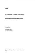 Le Silence de La Mer, Vercors: Critical Monographs in English (Glasgow Introductory Guides to French Literature)