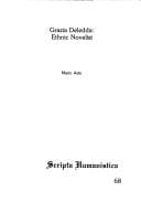 Grazia Deledda: ethnic novelist