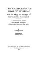 A San Francisco Scandal: The California of George Gordon