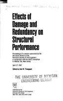 Effects of Damage and Redundancy on Structural Performance