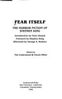 Fear Itself: The Horror Fiction of Stephen King