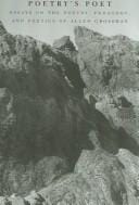 Poetry's Poet: Essays on the Poetry, Pedagogy, and Poetics of Allen Grossman