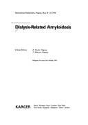 Dialysis-Related Amyloidosis: International Symposium, Nagoya, May 28-29, 1994 (Contributions to Nephrology)