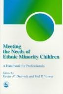 Meeting the Needs of Ethnic Minority Children: A Handbook for Professionals