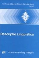 Descriptio Linguistica (Tubinger Beitrage Zur Linguistik 293)