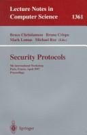 Security protocols: 5th international workshop, Paris, France, April 7-9, 1997 : proceedings