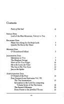 The Alphabet of Birds ; Hymns for the Lord of the Blue Mountain