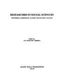 Researches in Social Science