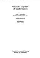 Geometry of Groups of Transformations