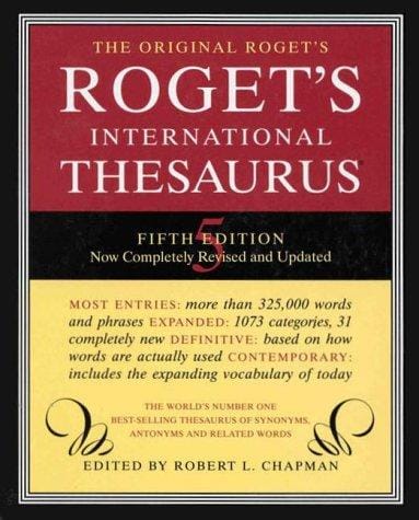 Roget International Thesaurus Index 5E (Roget's International Thesaurus Indexed Edition)