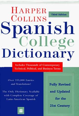 Collins Spanish-English, English-Spanish dictionary =: Collins diccionario español-inglés, inglés-español