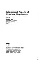 International Aspects of Economic Development