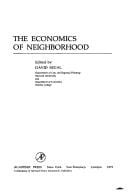Economics of Neighbourhood (Studies in urban economics)