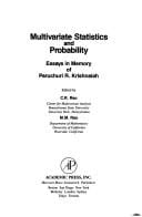 Multivariate Statistics and Probability: Essays in Memory of Paruchuri R. Krishnaiah
