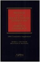 Bittker on the Regulation of Interstate and Foreign Commerce