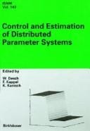 Control and Estimation of Distributed Parameter Systems: International Conference in Maria Trost, Austria, July 15-21, 2001 (International Series of Numerical Mathematics, V. 143)
