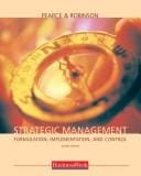 Strategic Management: Formulation, Implementation, and Control