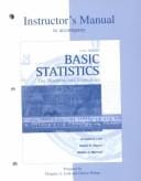 Basic Statistics for Business and Economics