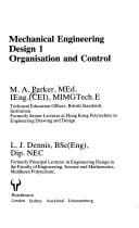 Mechanical Engineering Design 1 Organization and Control