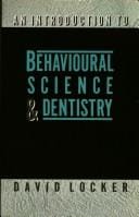 introduction to behavioural science & dentistry