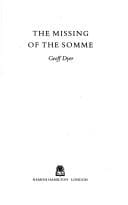 THE MISSING OF THE SOMME
