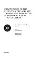 Proceedings of the European Dialysis and Transplant Association - European Renal Association: twenty-first congress held in Florence, Italy, 1984