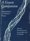 A Goyen Companion: Appreciations of a Writer's Writer
