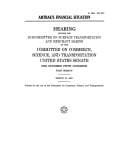 Amtrakªs Financial Situation: Hearing Before the Commerce, Science and Transportation, U.S. Senate