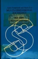 Multi-dimensional sociology