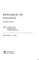 Research in Finance