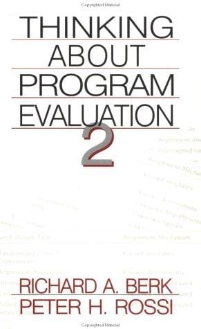 Thinking about program evaluation