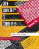 Gale Directory of Databases: Cd-Rom, Diskette, Magnetic Tape, Handheld and Batch Access Database Products (Gale Directory of Portable Databases 98 2 Pts.)