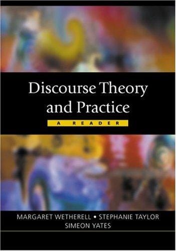 Discourse theory and practice: a reader