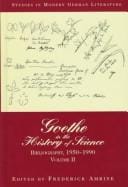 Goethe in the history of science