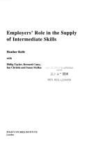 Employers' role in the supply ofintermediate skills