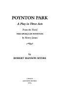 Poynton Park: A Play in Three Acts