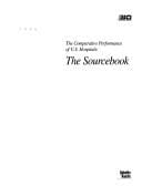 The Comparative Performance Of U. S. Hospitals: The Sourcebook (Comparative Performance of Us Hospitals)