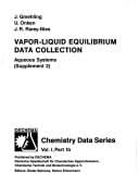 Vapor-liquid equilibrium data collection: aqueous systems : supplement 2