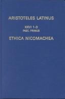 Ethica Nicomachea: Praefatio, Quam Conscripsit R. A. Gauthier (Aristoteles Latinus , No 1-3)